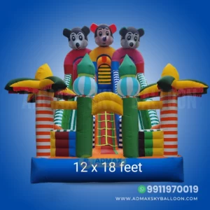 Mickey Mouse Bouncy, Jumping Jhula for Kids | 12×18 feet
