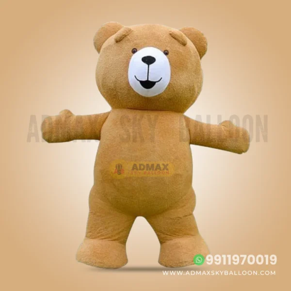 Teddy Bear Furr Mascot Costume, Admax Sky Balloon