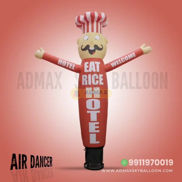 Advertising Air Dancer Balloon for Hotels and Restaurants, Admax Sky Balloon