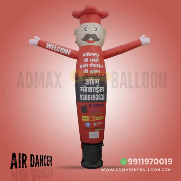 Advertising Air Dancer Balloon for Mobile Shops