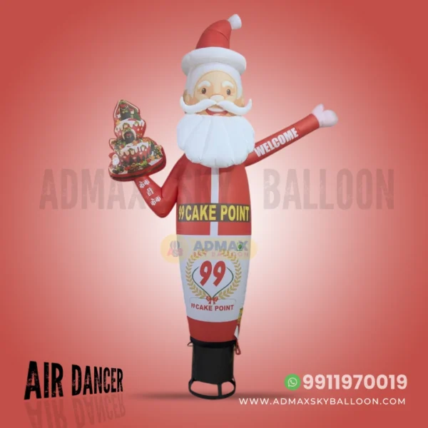 Air Dancing Man Balloon for cake shop