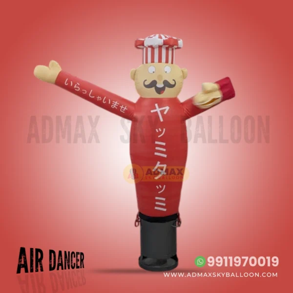 6 Feet Air Dancer Man Balloon, admax sky balloon